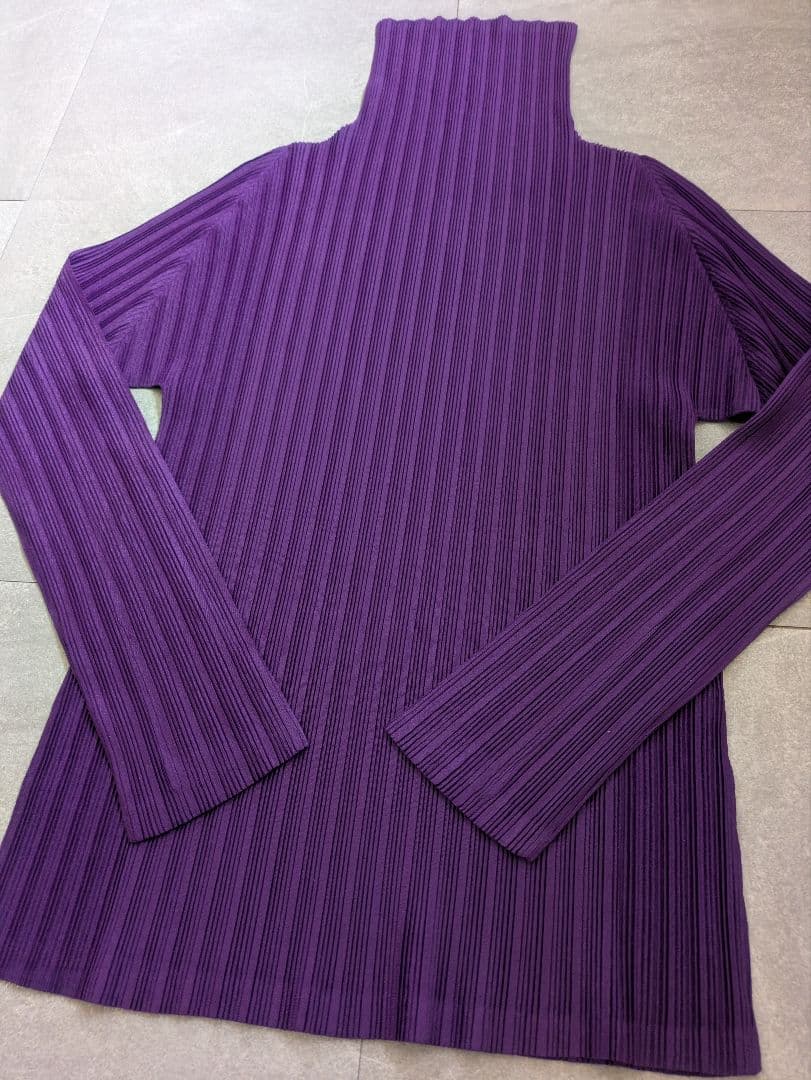 プリーツプリーズ タートルネック ハイネック 長袖 PLEATS PLEASE