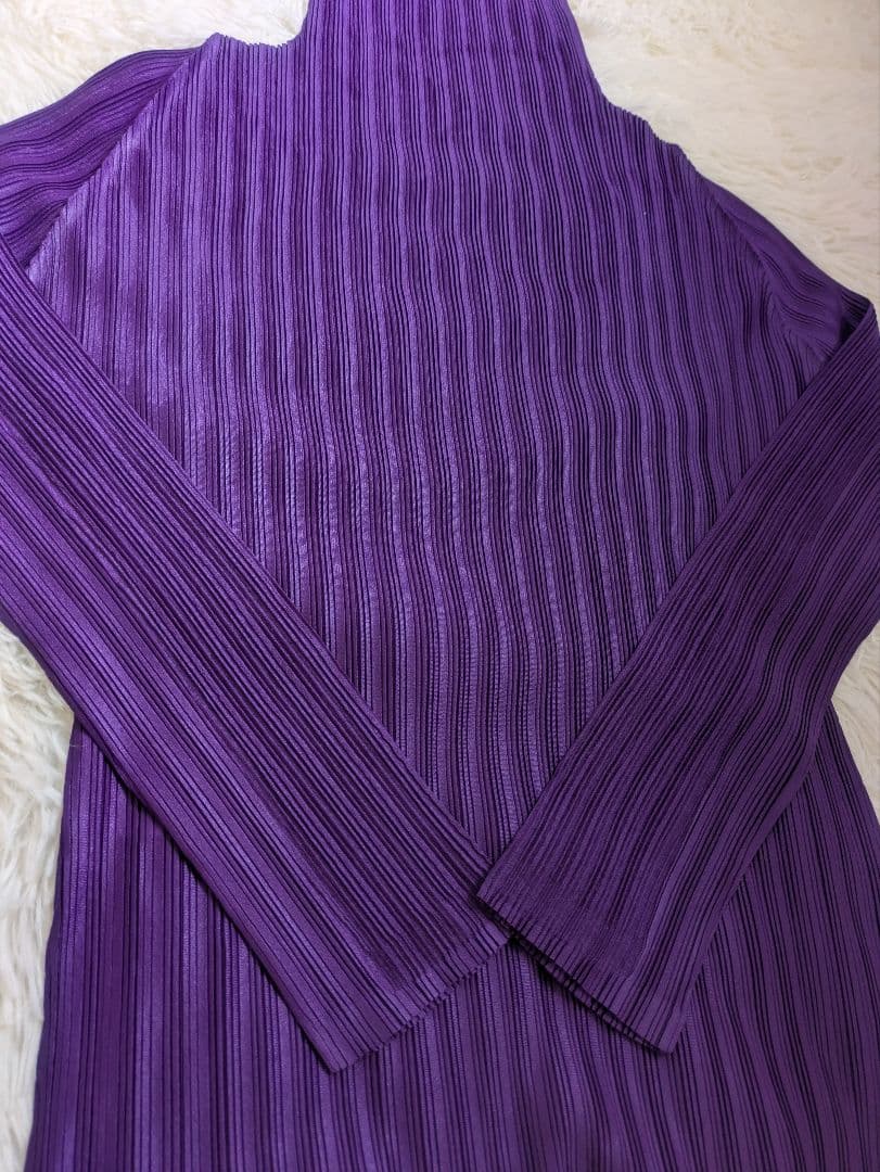 プリーツプリーズ タートルネック ハイネック 長袖 PLEATS PLEASE