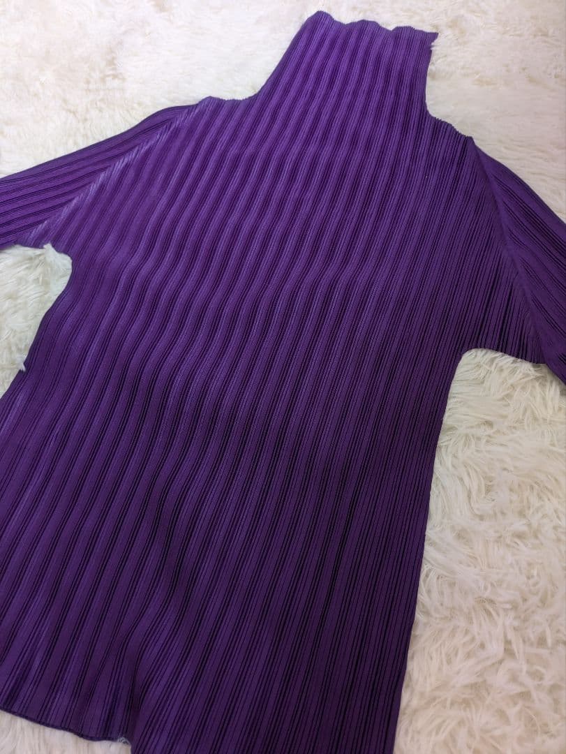 プリーツプリーズ タートルネック ハイネック 長袖 PLEATS PLEASE