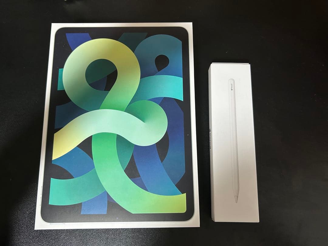 iPad Air 第4世代　グリーン　64GB本体　Apple pencil付