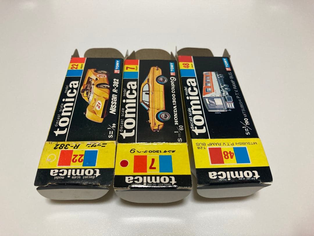 トミカ　黒箱　日本製　3台セット　まとめ売り