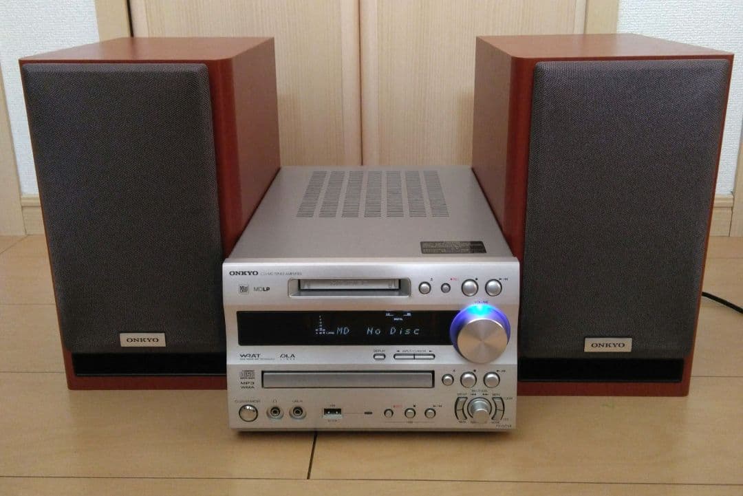 【ジャンク品】ONKYO CD MD コンポ X - FR N7NX オンキヨー