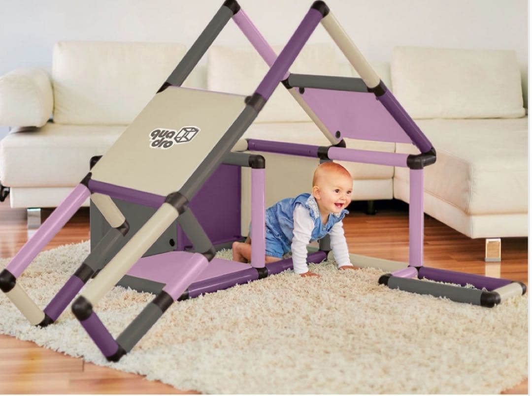 ボーネルンド クアドロ ホーム ジム ピンク