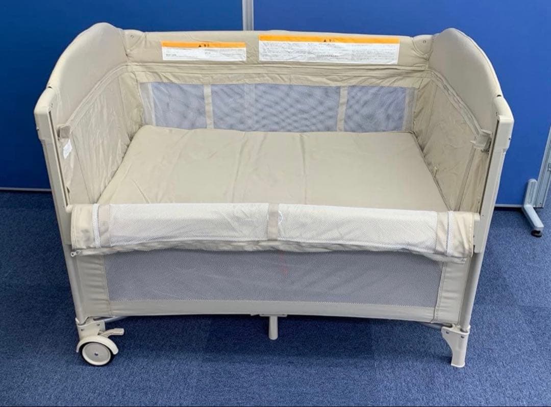 0120-0010 B多機能ベビーベッド 折り畳み式プレイヤード