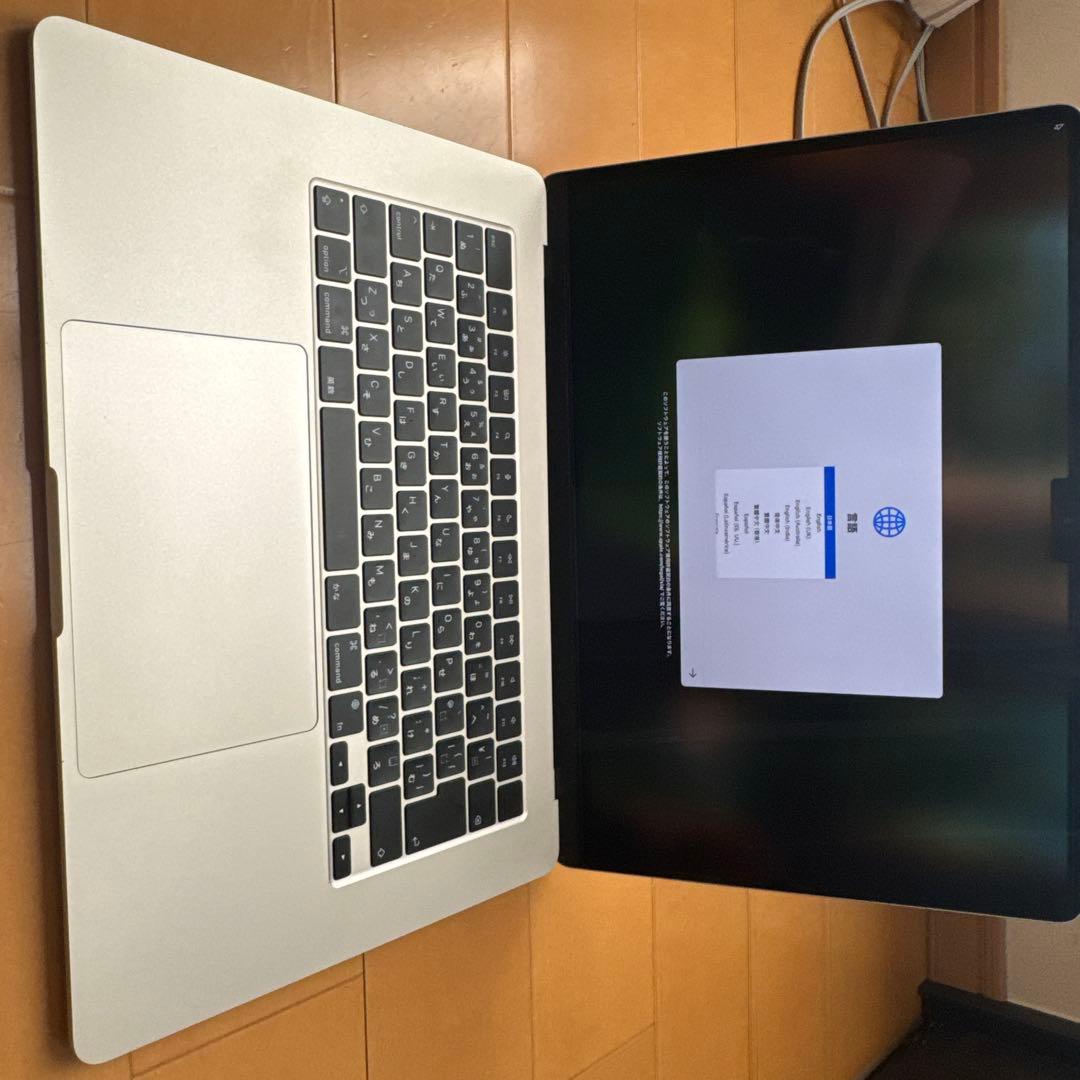2023 MacBook Air M2 8GB15インチ 512GBスターライト
