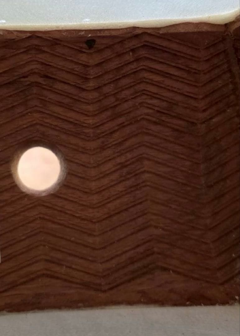 三味線本体 木製 3弦　金細　綾杉