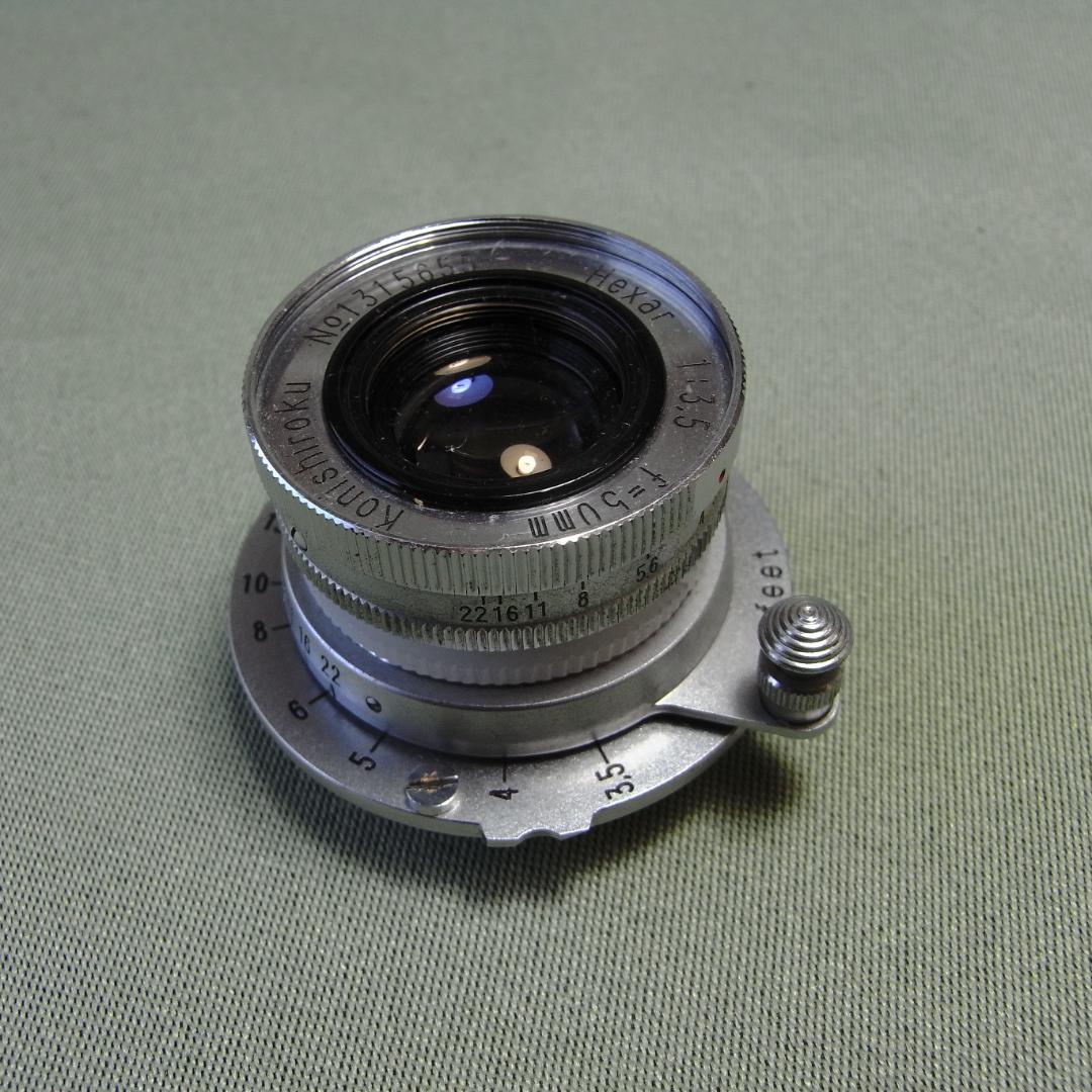 Konishiroku　Hexar　50㎜　F3.5　ライカL39マウント