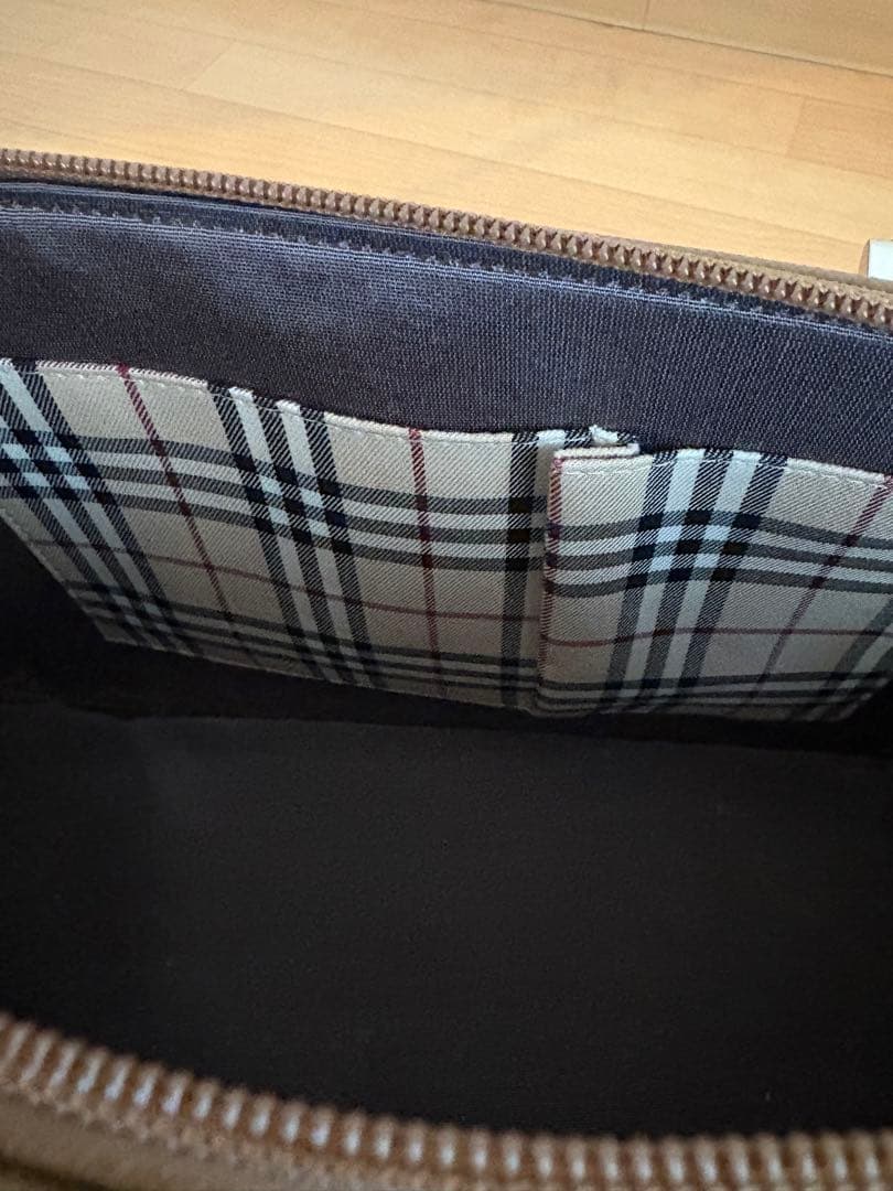 BURBERRY ブラウン ハンドバッグ 中型
