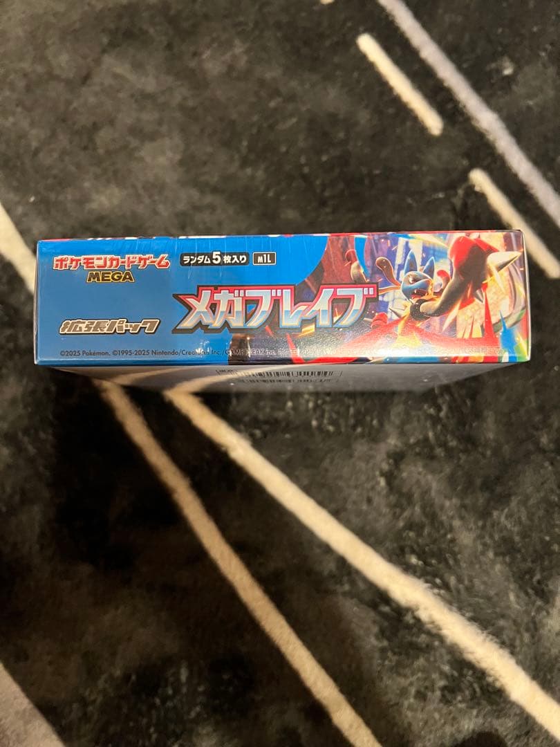 【新品未開封、シュリンク付き】ポケモンカード　メガブレイブ1BOX