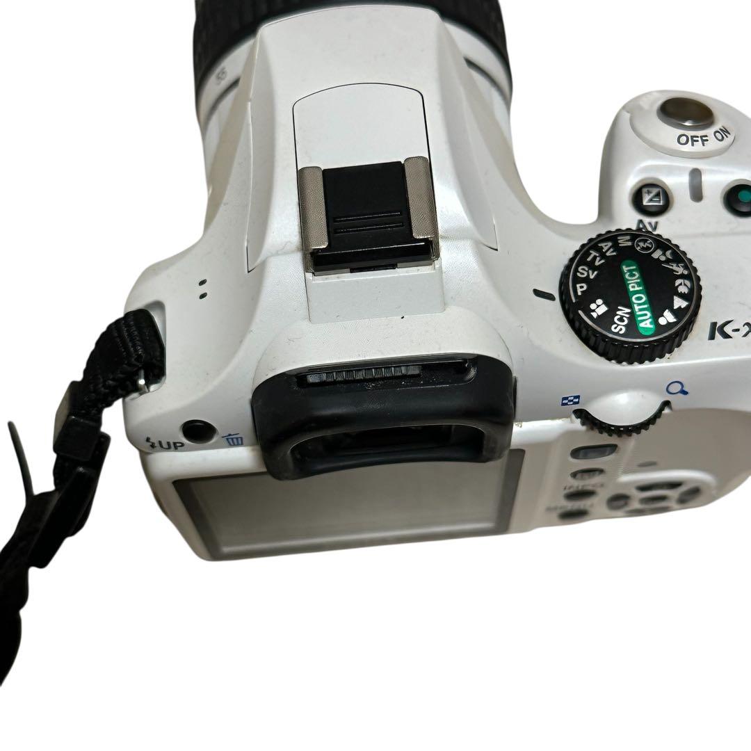 PENTAX K-X 　ホワイト　カメラ