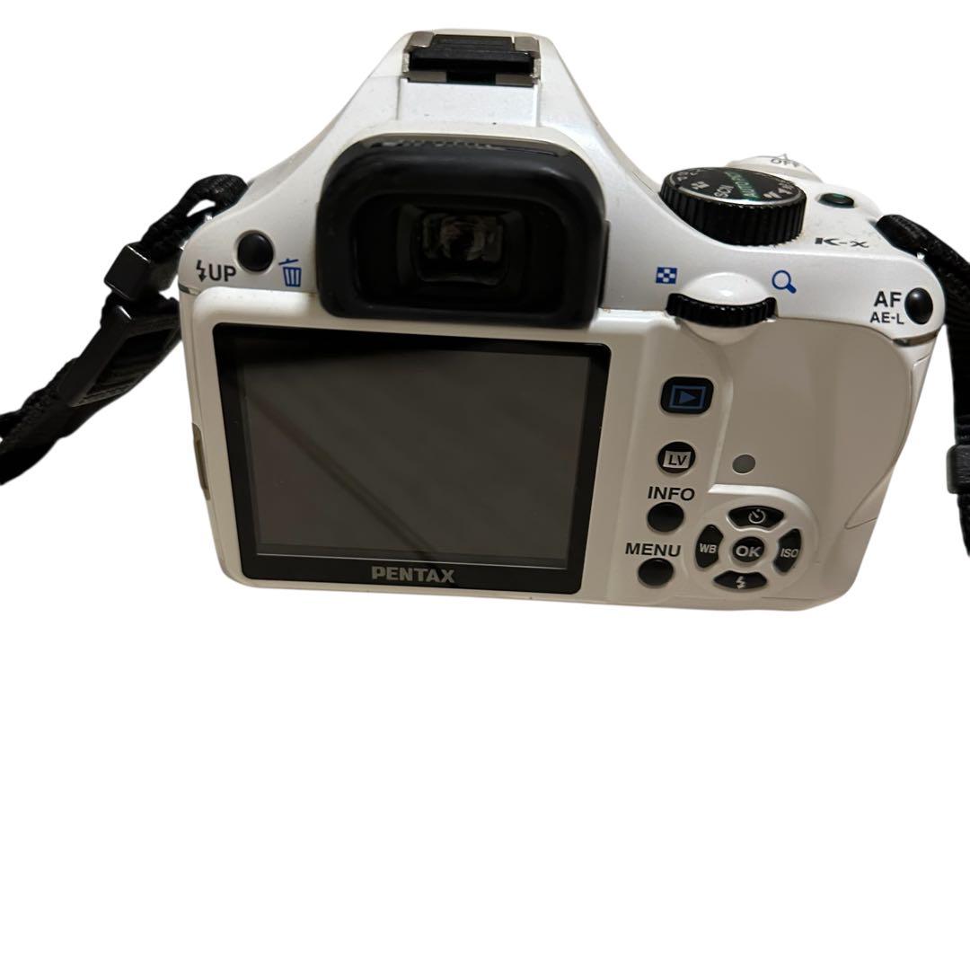 PENTAX K-X 　ホワイト　カメラ