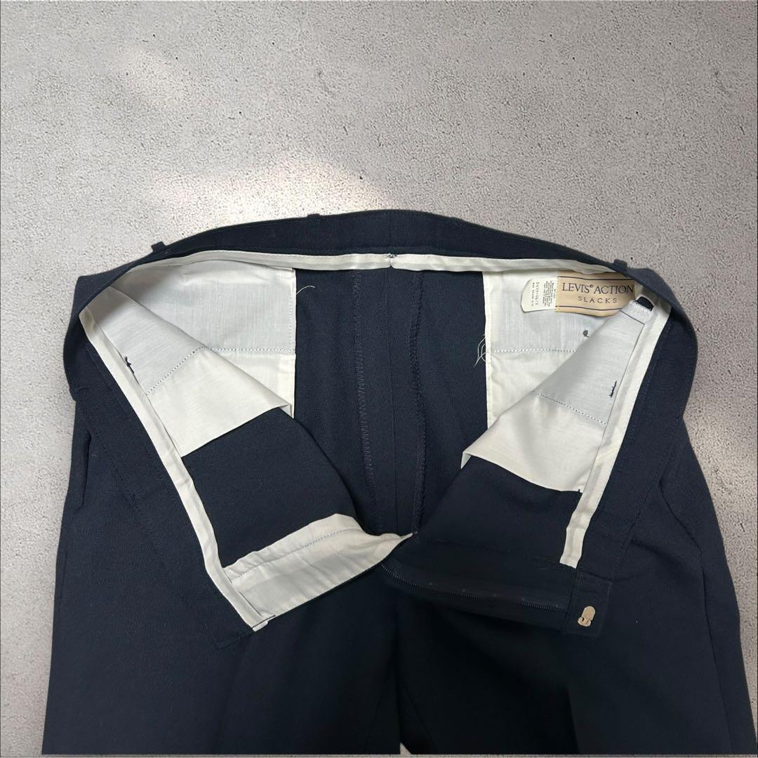 LEVI’S ACTION SLACKS 70s〜80s W36×L33USA製
