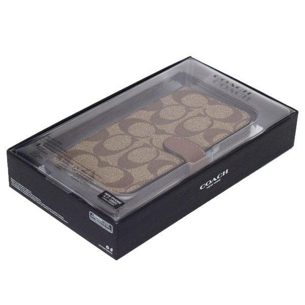 COACH シグネチャー iPhone13PRO 専用 カーキ C8024
