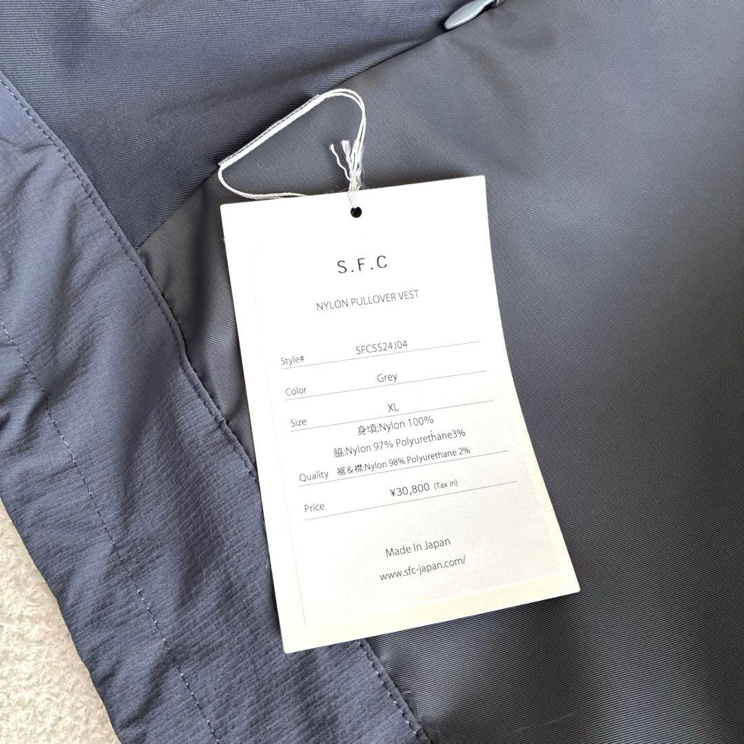 ✨新品 未使用 タグ付き S.F.C エスエフシー ナイロンプルオーバーベスト