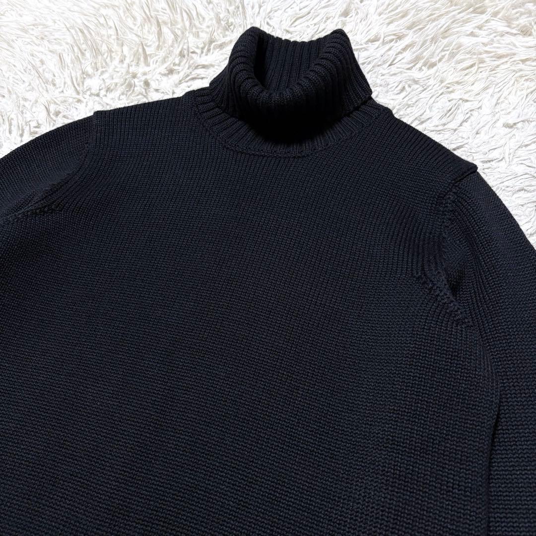 【美品】ザノーネ　ZANONE　5G　タートルネックニットセーター　46