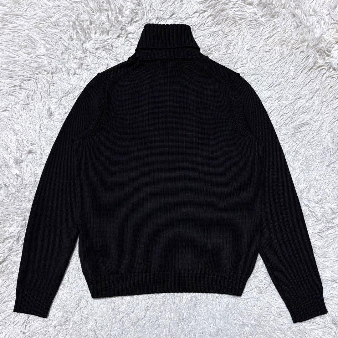 【美品】ザノーネ　ZANONE　5G　タートルネックニットセーター　46