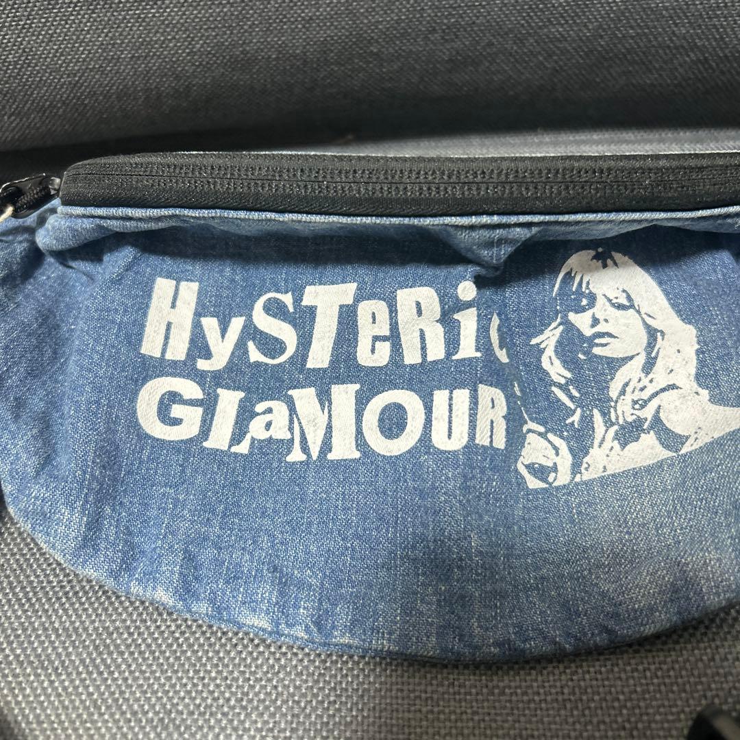 新品 未使用 hysteric glamour デニム ウェストバッグ