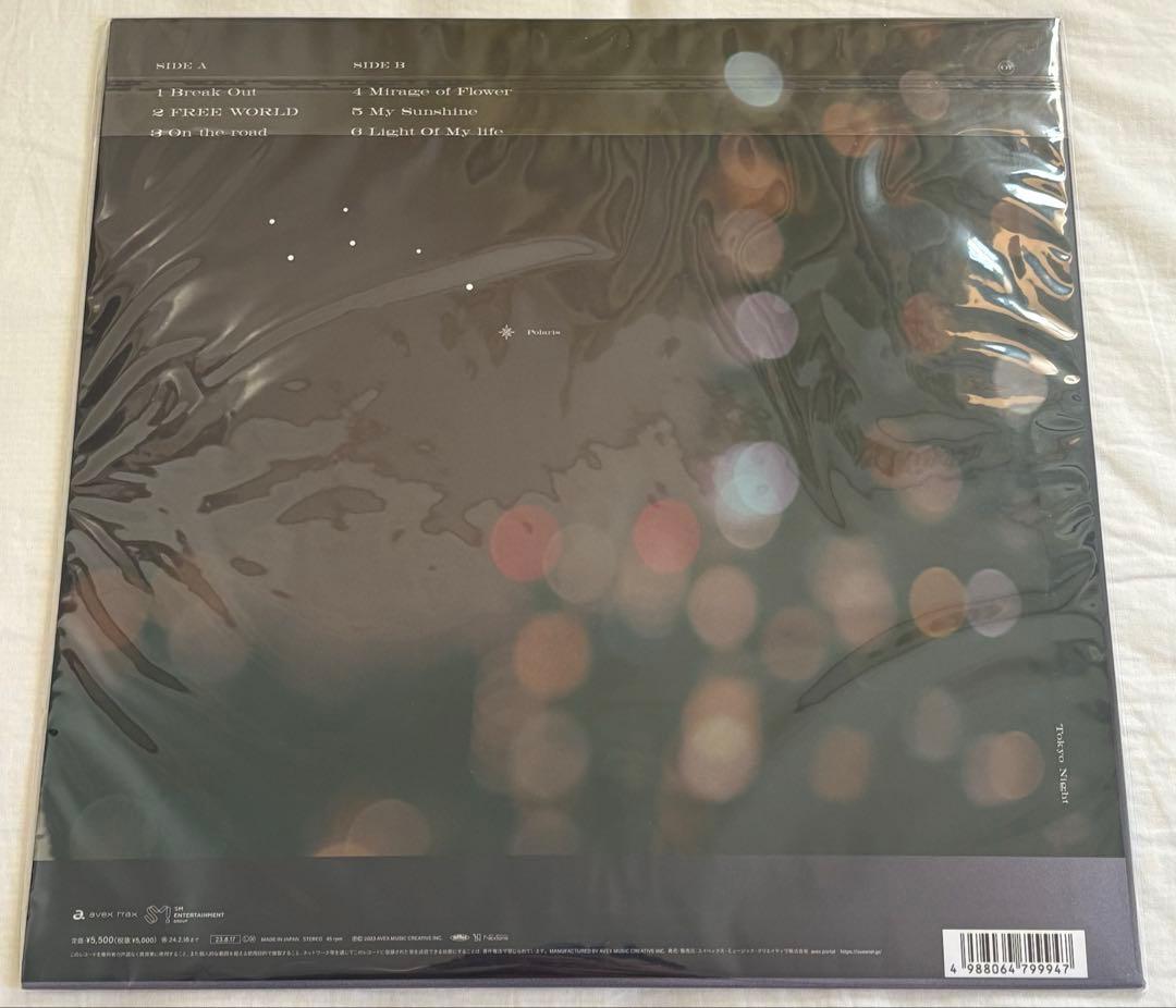 【7枚セット】CHEN ポラリス LPアナログ盤 未再生※トレカ付き