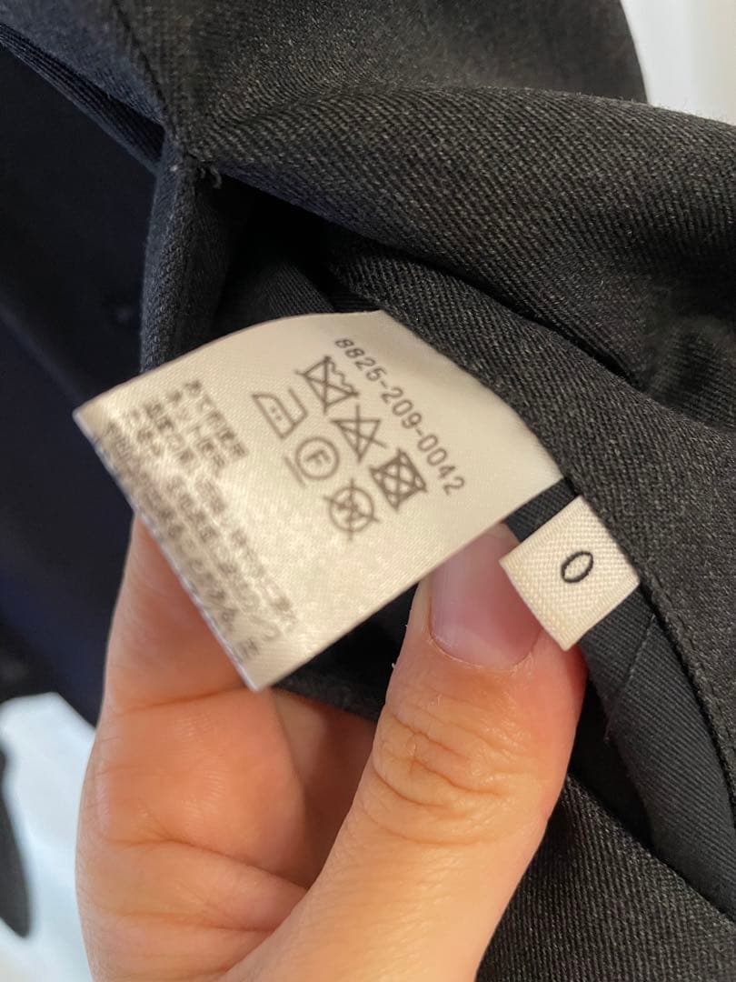 LOEFF dark gray ジレ　サイズ0