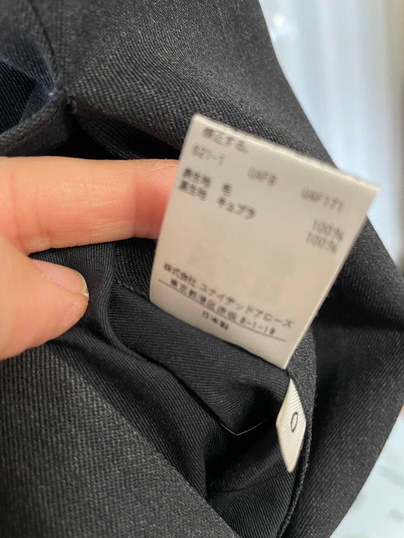 LOEFF dark gray ジレ　サイズ0