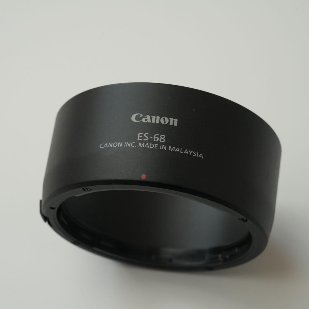 Canon EF50mm F1.8 STM 単焦点レンズ　純正フード付き