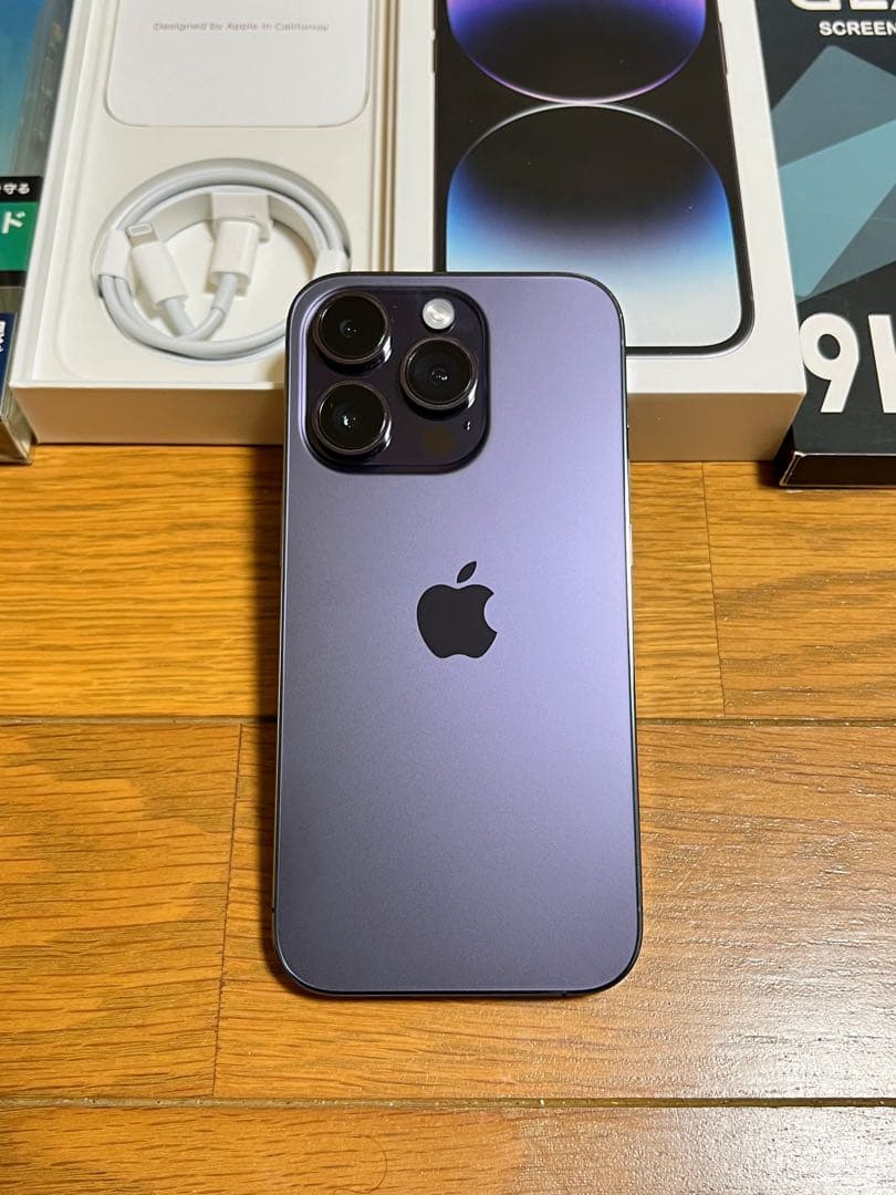 iPhone 14 Pro 128GB ディープパープル 国内版 SIMフリー
