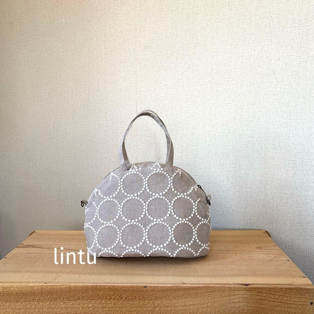 ハンドメイド＊tambourineボストンバッグ　　minaperhonen