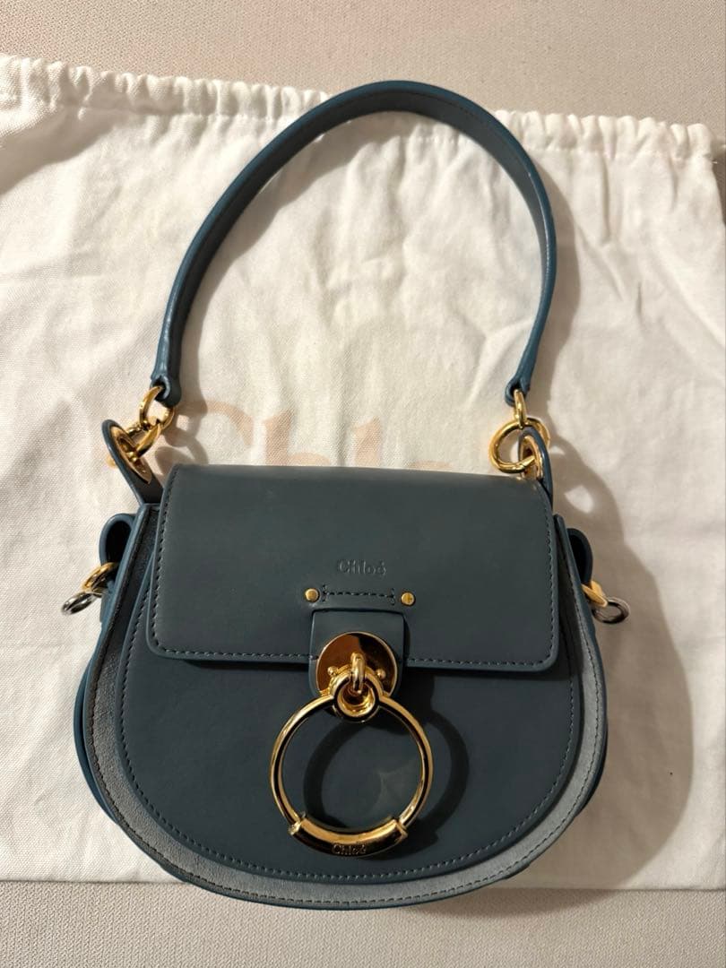 Chloé Tess テス　モッティグレー　ショルダーバック