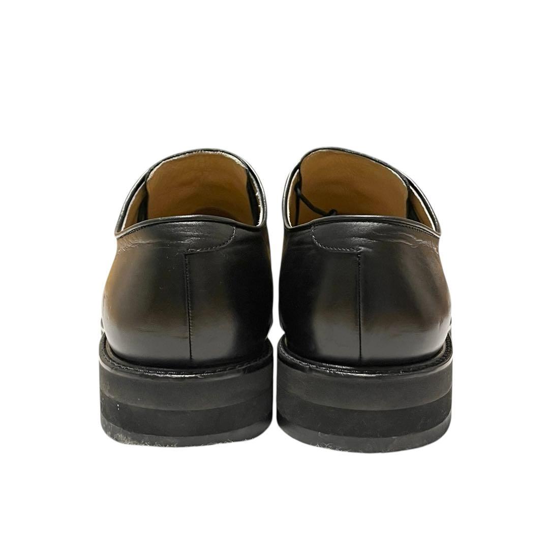 【美品】◾️FLORSHEIM◾️プレーントゥ◾️ポストマン◾️外羽根◾️レザー◾️ブラック