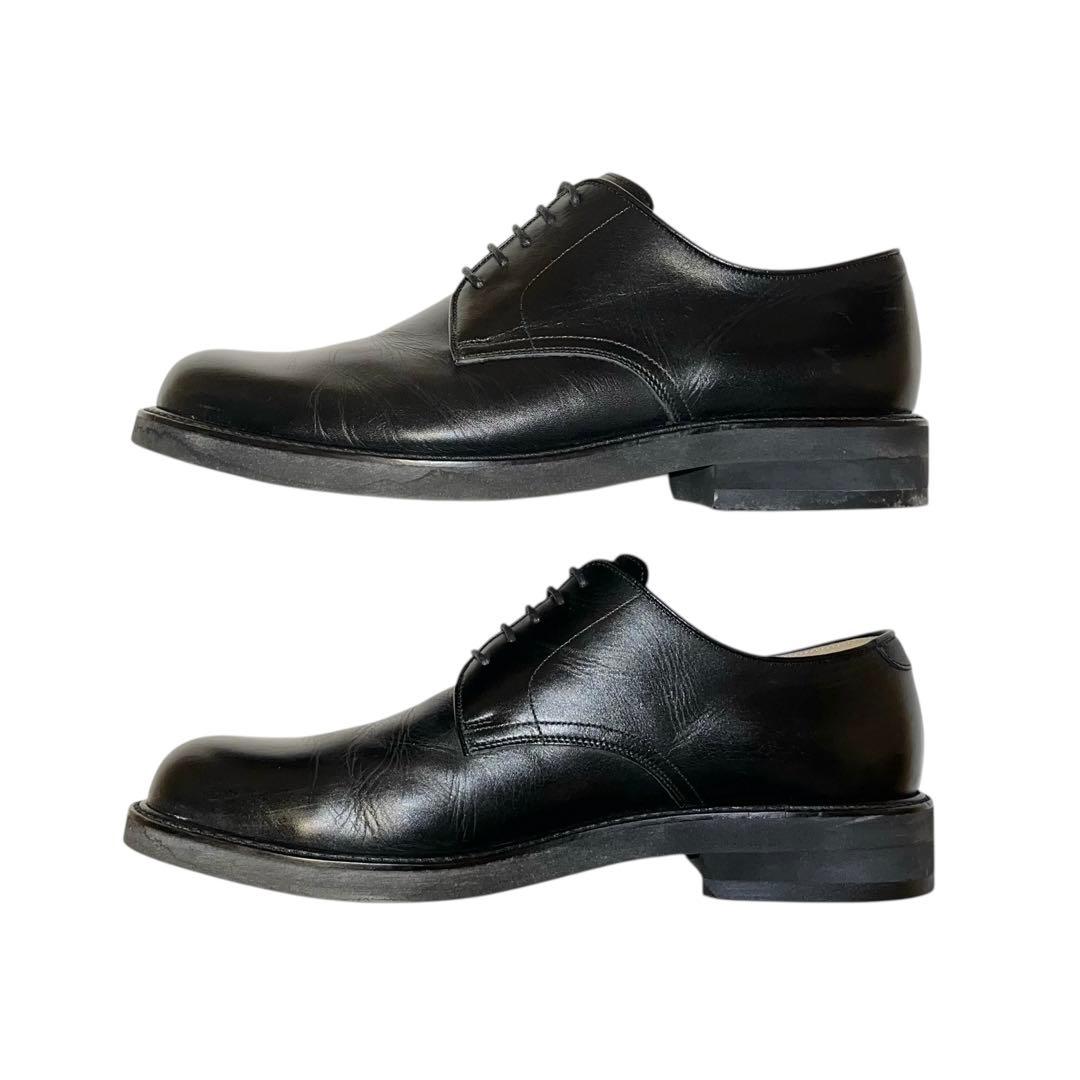 【美品】◾️FLORSHEIM◾️プレーントゥ◾️ポストマン◾️外羽根◾️レザー◾️ブラック