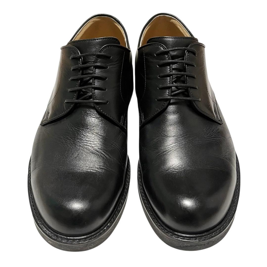 【美品】◾️FLORSHEIM◾️プレーントゥ◾️ポストマン◾️外羽根◾️レザー◾️ブラック