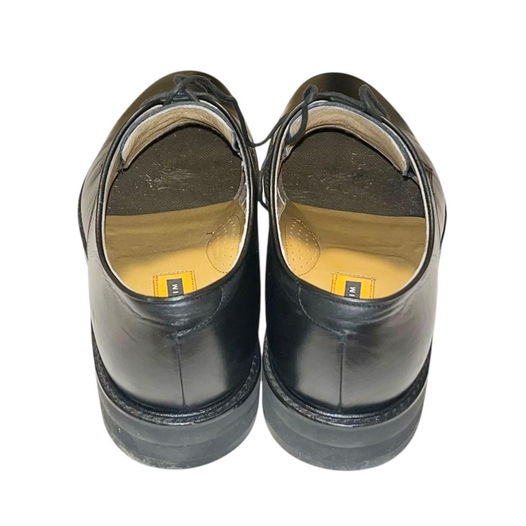 【美品】◾️FLORSHEIM◾️プレーントゥ◾️ポストマン◾️外羽根◾️レザー◾️ブラック