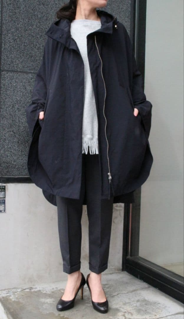 新品 ENFOLD Rain Poncho Coat