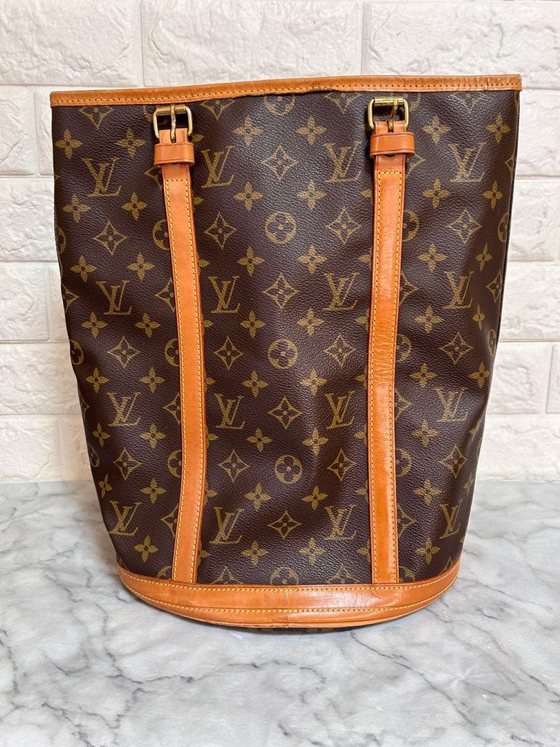 LOUIS VUITTONモノグラム　バケツ型トートバッグ