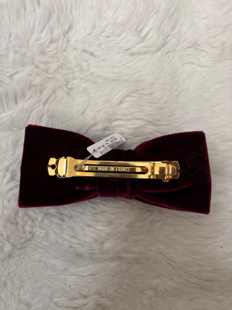 ベルベット ヘアアクセサリーバレッタアレクサンドルドゥパリ