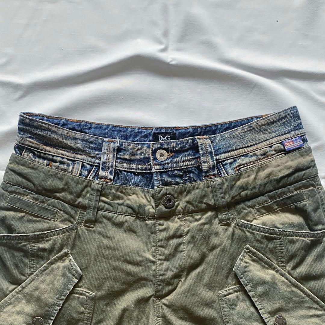 【DOLCE&GABBANA】00s Docking Shorts