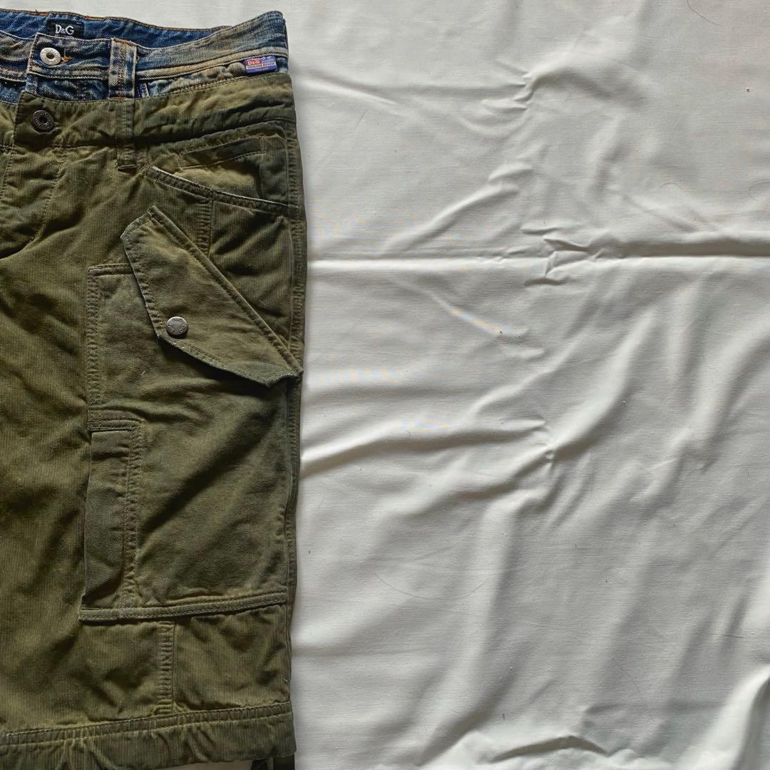 【DOLCE&GABBANA】00s Docking Shorts