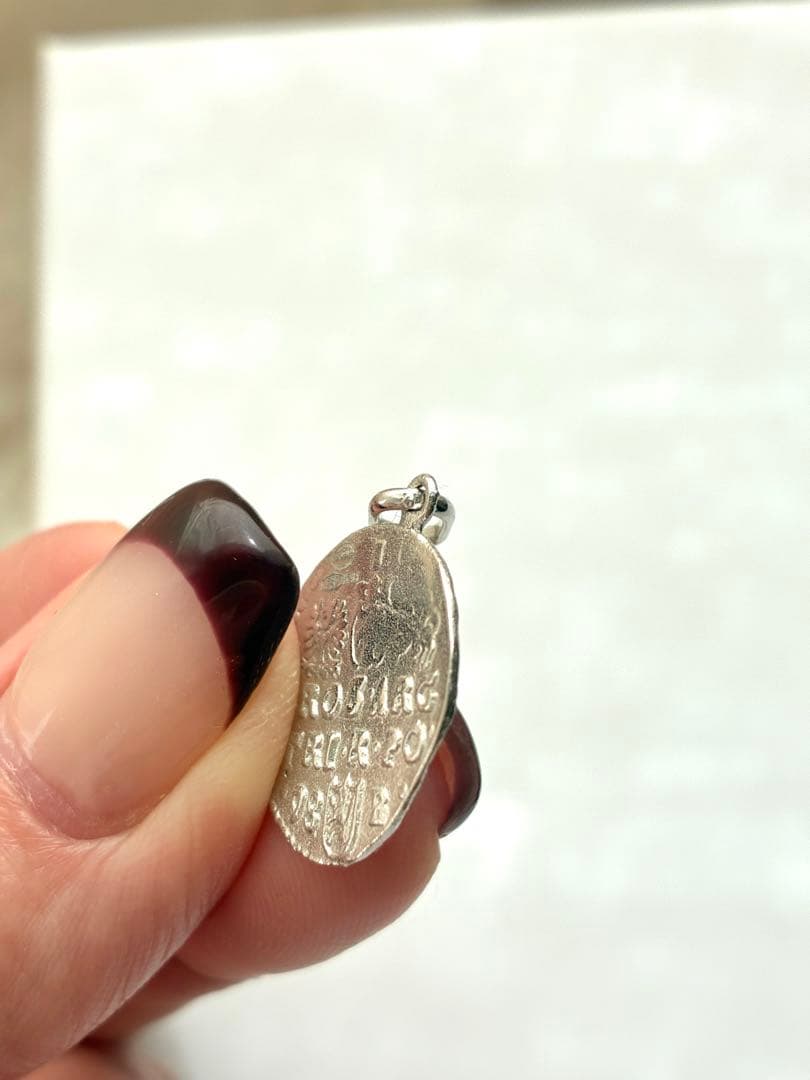 UNOAERRE ウノアエレ k18WG チャーム ホワイトゴールド