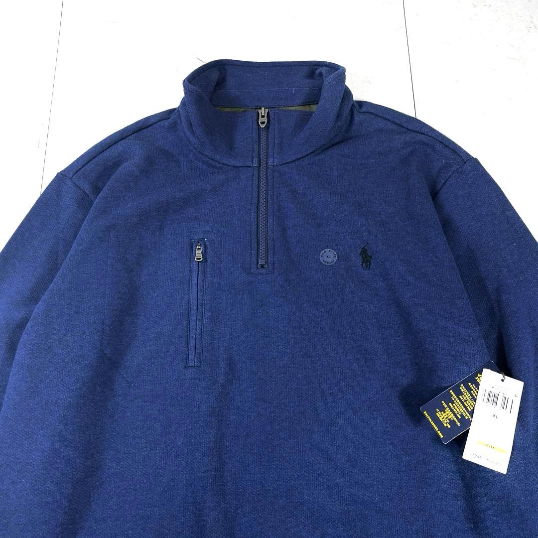 ✨新品タグ付き ポロラルフローレン 近年モデル ハーフジップスウェット 希少XL