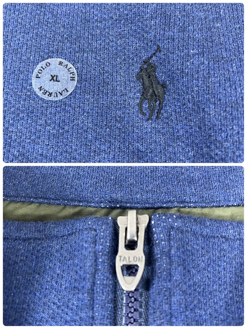 ✨新品タグ付き ポロラルフローレン 近年モデル ハーフジップスウェット 希少XL