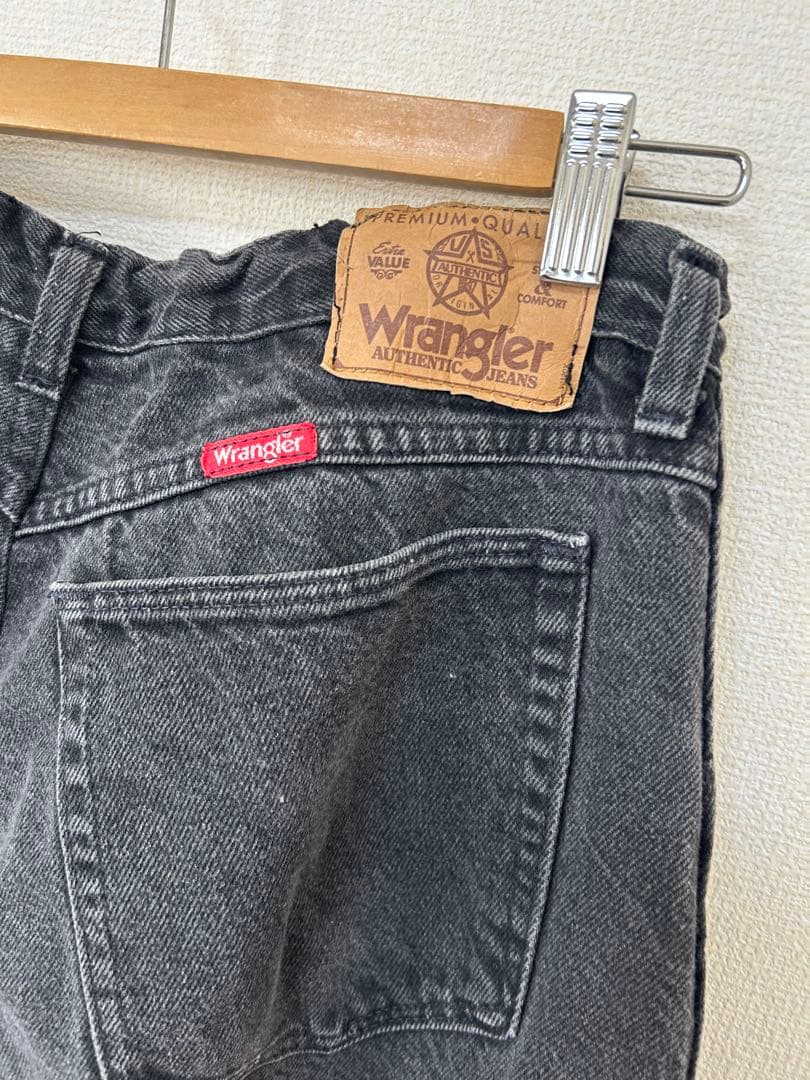Wrangler adidas デニム ワイド　 古着　リメイク　再構築　一点物