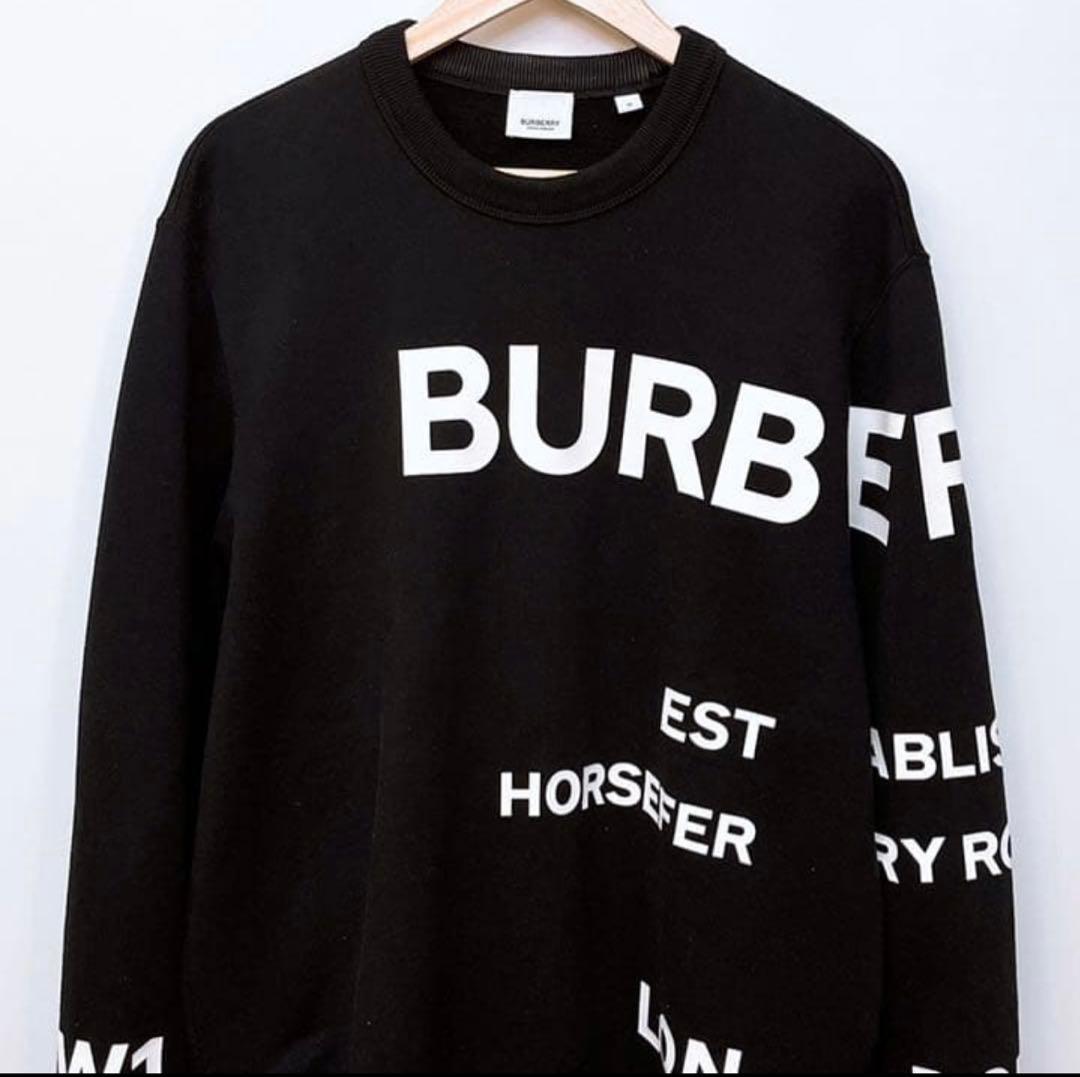 ポ*い様 バーバリー スウェット トレーナー ホースフェリー BURBERRY