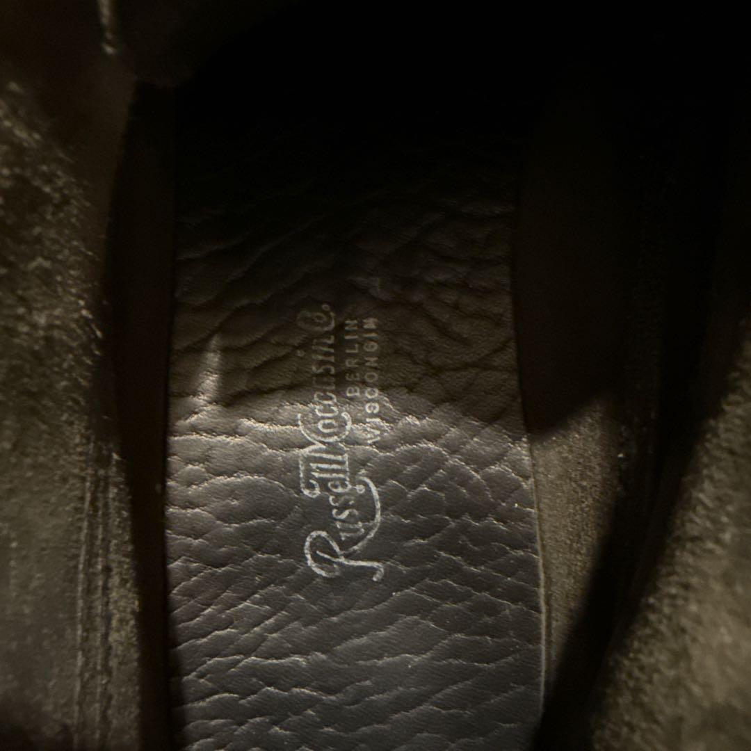 ラッセルモカシン　russel moccasinスポーティングレイチャッカ　黒