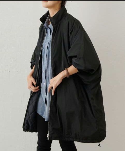 BEARDSLEY 中綿BIGポンチョコート（1回着用）