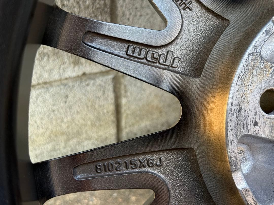 中古VELVA SPORT2 15インチ 6J 5穴 PCD100 +43