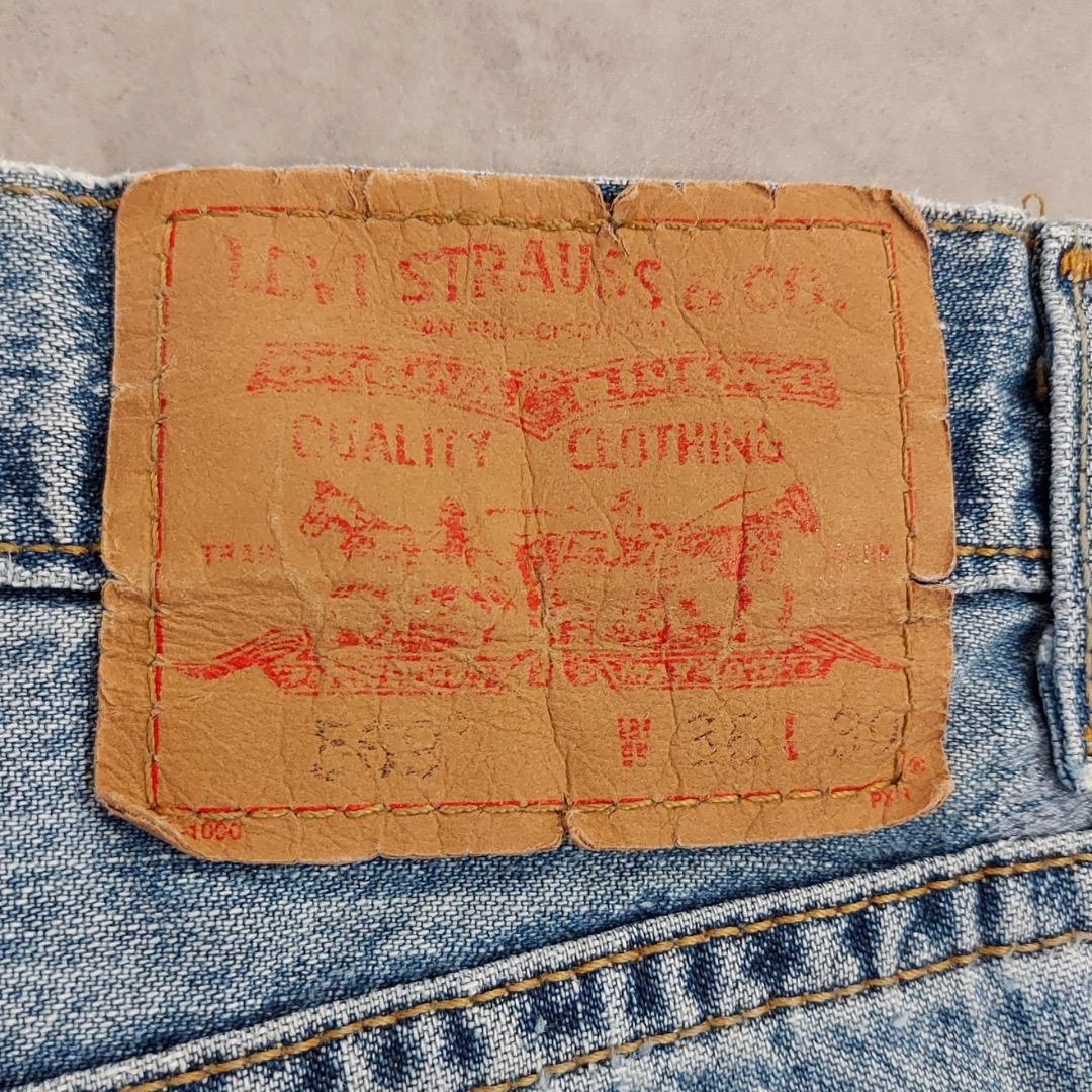 リーバイス569 Levis W36 ブルーデニム 青 00s 古着 18369