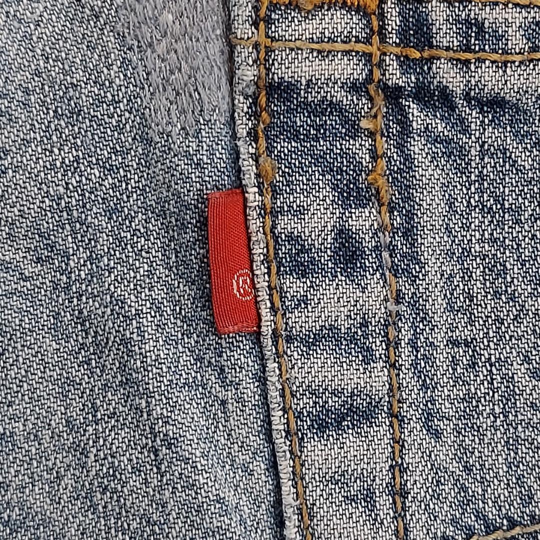 リーバイス569 Levis W36 ブルーデニム 青 00s 古着 18369