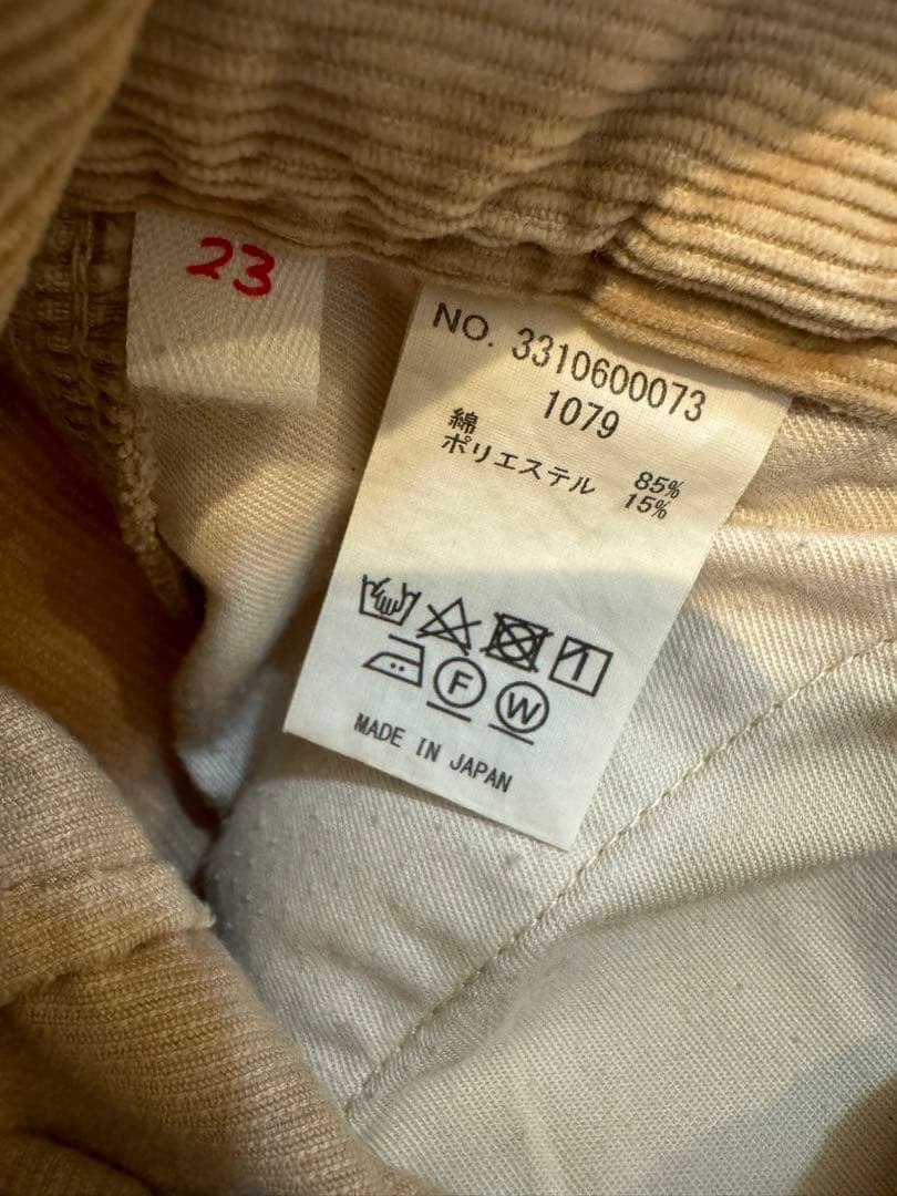 Ron Herman.Vintageコーデュロイパンツ ベージュ