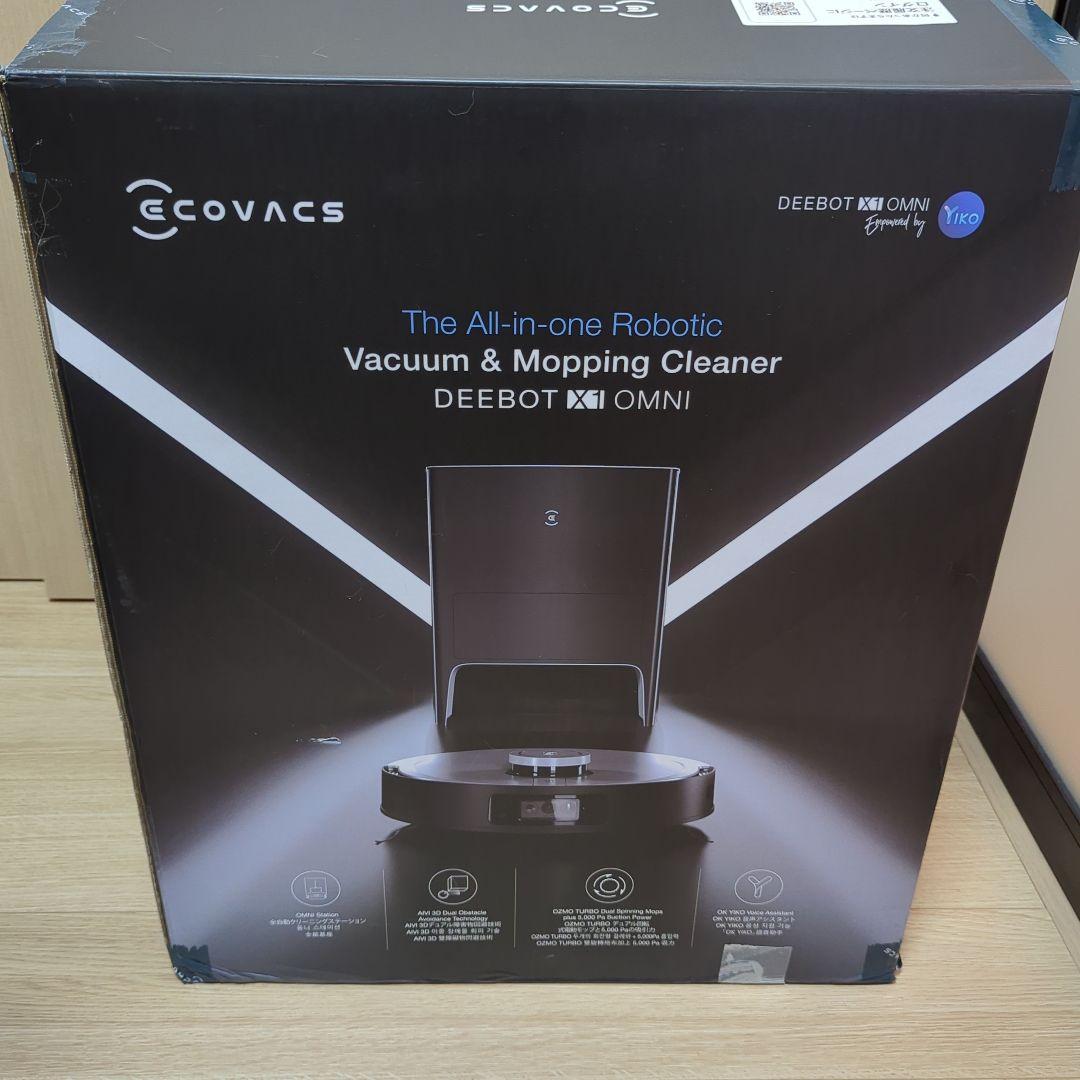 【おまけ付】DEEBOT X1 OMNI エコバックス ECOVACS