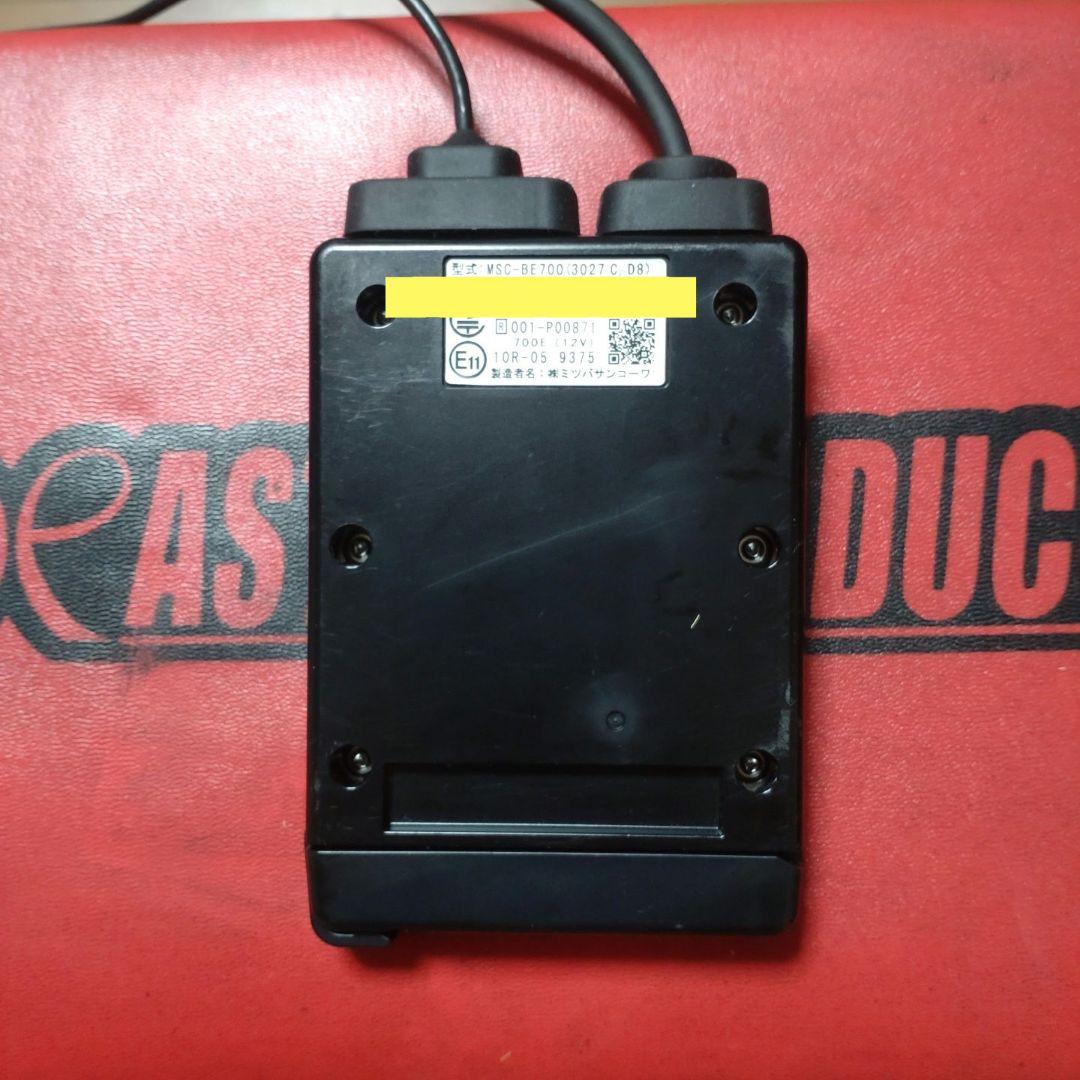 バイク用　ETC　車載器　ミツバ　BE700　 　【1016】